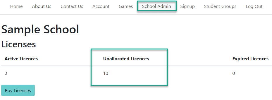 Getting Started Licenses