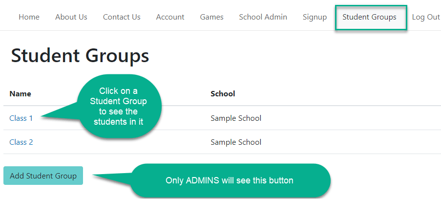 Getting Started Student Groups