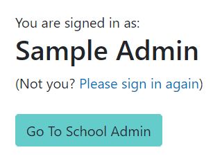 Sample Admin