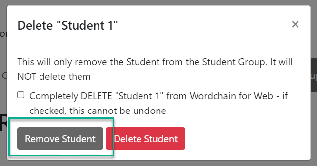 Student Expiry Message